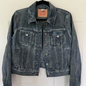 Levi’s Distressed Denim Jacket